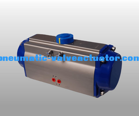AT Series Rack And Pinion Rotary Actuator Pneumatyczny Wyrobnik Zaworu Motyla OEM